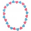 Detoa Detský náhrdelník so srdiečkami Detoa Detský náhrdelník so srdiečkami