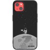 Picasee silikónový čierny obal pre Apple iPhone 13 - Astronaut Picasee silikónový čierny obal pre Apple iPhone 13 - Astronaut