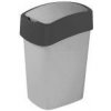 Odpadkový koš FLIPBIN 10l - šedý CURVER Odpadkový koš FLIPBIN 10l - šedý CURVER