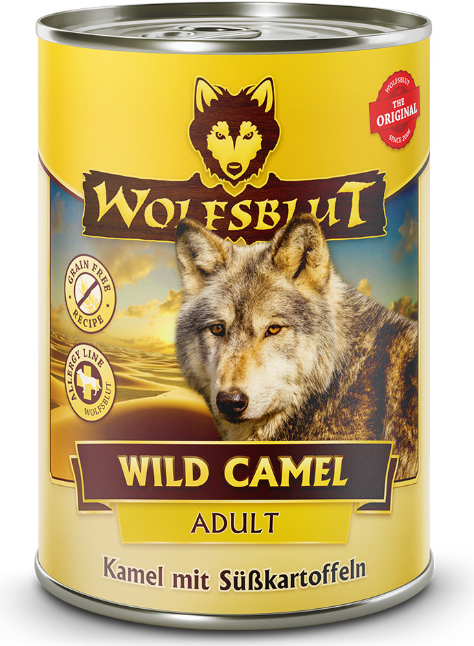 Wolfsblut Wild Camel Adult ťava s batátmi 395 g