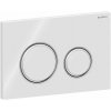 Geberit Sigma50 splachovacie tlačidlo do toalety lesklý chróm-biela 115.884.SI.1 Geberit Sigma50 splachovacie tlačidlo do toalety lesklý chróm-biela 115.884.SI.1