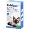 Dehispot 60 mg/15 mg spot-on roztok pre stredne veľké mačky > 2,5 - 5 kg 1 x 0,7 ml
