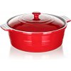 Banquet Forma zapekacia okrúhla s pokrievkou Culinaria Red 3 l, 3 l Banquet Forma zapekacia okrúhla s pokrievkou Culinaria Red 3 l, 3 l