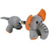 Plyšový pejsek/slon s bavlněnou šňůrou 17cm Plyšový pejsek/slon s bavlněnou šňůrou 17cm