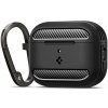 PUZDRO SPIGEN RUGGED ARMOR APPLE AIRPODS PRO 3 MATTE Čierny PUZDRO SPIGEN RUGGED ARMOR APPLE AIRPODS PRO 3 MATTE Čierny