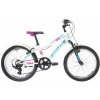 bicykel KENZEL ROXIS SF20 girls biela / tyrkys / ružová bicykel KENZEL ROXIS SF20 girls biela / tyrkys / ružová