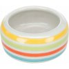 Trixie Keramická miska pro křečka zelené pruhy 50 ml 8cm