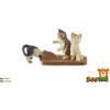 Teddies Kočka domácí 3 ks zooted 7 cm