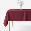 Goldea vianočný hranatý teflónový obrus - bordó 100 x 100 cm Goldea vianočný hranatý teflónový obrus - bordó 100 x 100 cm