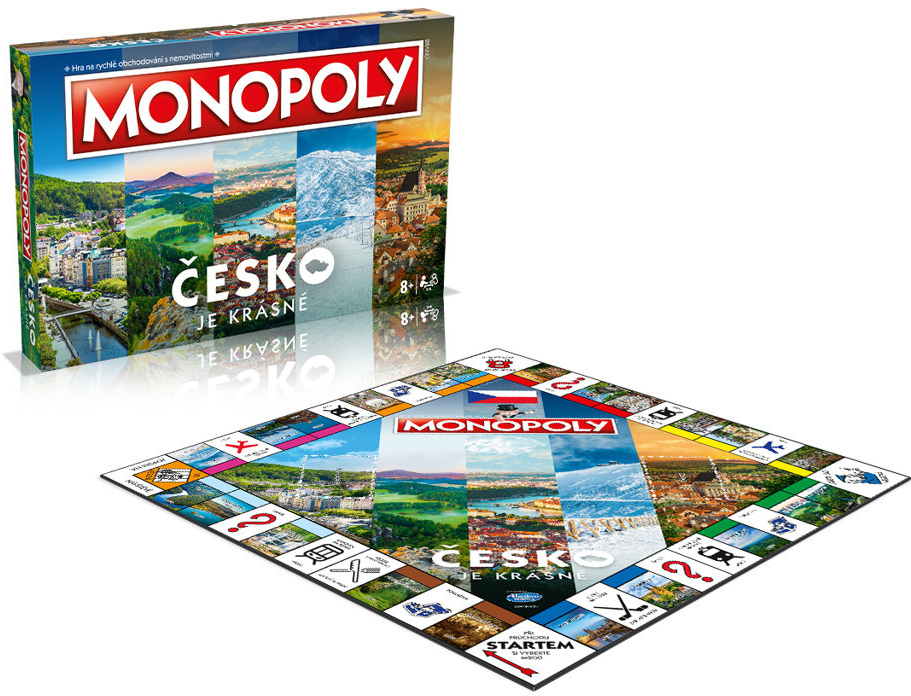 Winning Moves Monopoly: Česko je krásné CZ