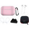 MG Case set príslušenstva pre Apple Airpods Pro 1/2, ružové MG Case set príslušenstva pre Apple Airpods Pro 1/2, ružové