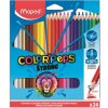 Maped - Bezdřevé pastelky Color'Peps Strong 24 ks Maped - Bezdřevé pastelky Color'Peps Strong 24 ks