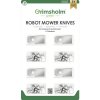 Náhradné nože Grimsholm pre robotické kosačky GARDENA balenie 36 ks Náhradné nože Grimsholm pre robotické kosačky GARDENA balenie 36 ks