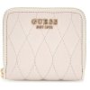 Guess Peňaženky Valla Slg Small Zip Around Biela