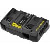 Stanley SFMCB24 FatMax Nabíjačka akumulátorov V20 s dvoma portami Stanley SFMCB24 FatMax Nabíjačka akumulátorov V20 s dvoma portami