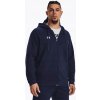 Under Armour Mikina s kapucňou UA Rival Fleece FZ Hoodie-BLU 1379767-410 Under Armour Mikina s kapucňou UA Rival Fleece FZ Hoodie-BLU 1379767-410