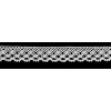 Bavlnená paličkovaná čipka - biela - šírka 2,1 cm Bavlnená paličkovaná čipka - biela - šírka 2,1 cm