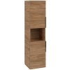 Villeroy & Boch Architectura - Vysoká skrinka 1400x350 mm, pánty vľavo, Oak Kansas B89700RH Villeroy & Boch Architectura - Vysoká skrinka 1400x350 mm, pánty vľavo, Oak Kansas B89700RH