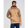 Ombre Men's kangaroo hooded sweatshirt - brown hnedá XXL Ombre 5902228938514 Ombre Men's kangaroo hooded sweatshirt - brown hnedá XXL Ombre 5902228938514