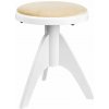 Bespeco SG3 Okrúhla klavírna stolička White Bespeco SG3 Okrúhla klavírna stolička White