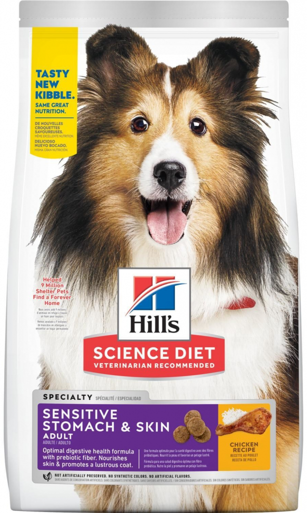 Hill\'s Science Plan Canine Adult Sensitive Stomach & Skin Medium Chicken 14 kg