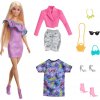 Barbie Modelka s outfity