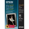 Epson Ultra Glossy Photo Paper 10x15cm, 20 sheet, 300g S041926 Epson Ultra Glossy Photo Paper 10x15cm, 20 sheet, 300g S041926