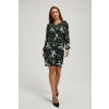 Floral dresses čierna | biela | zelená 38 Moodo 5904152422862 Floral dresses čierna | biela | zelená 38 Moodo 5904152422862