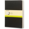 Moleskine Zošity Cahier B5 čistý 3 ks čierne