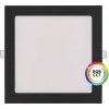 T-LED Čierny vstavaný LED panel hranatý 225 x 225mm 27W 24V RGB+CCT 102344 T-LED Čierny vstavaný LED panel hranatý 225 x 225mm 27W 24V RGB+CCT 102344