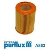 Vzduchový filter PURFLUX A863 Vzduchový filter PURFLUX A863