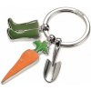 TROIKA Prívesok na kľúče s 3 charm ozdobami Garden Love TROIKA Prívesok na kľúče s 3 charm ozdobami Garden Love