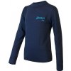 Sensor Merino Df Logo juniorskej tričko dl.rukáv deep blue Sensor Merino Df Logo juniorskej tričko dl.rukáv deep blue