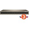 Tenda TEG1016M 16-port Gigabit Switch, 16x 10/ 100/ 1000 Mb/ s, Fanless, MAC 8K, napájanie AC/ DC, aj múr 75011925 Tenda TEG1016M 16-port Gigabit Switch, 16x 10/ 100/ 1000 Mb/ s, Fanless, MAC 8K, napájanie AC/ DC, aj múr 75011925