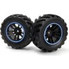 BlackZon Spryte MT/ST 4WD: Kolesá kompletné modré 1:20