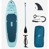 DECATHLON Jednokomorový nafukovací paddleboard SET do 130 kg 100 modrý DECATHLON Jednokomorový nafukovací paddleboard SET do 130 kg 100 modrý