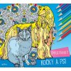Kočky a psi – omalovánky Atila Vörös