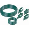 STREND PRO Garden Sada drôtov Strend Pro, na pletivo Pwire.mc PVC, napínací L-100 m a viazací L-25 m drôt, 4x napínač drôtu