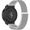 eses Nylonový remienok na suchý zips pre Amazfit Active Edge - Sivo biely eses Nylonový remienok na suchý zips pre Amazfit Active Edge - Sivo biely