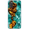 Picasee silikónový prehľadný obal pre Samsung Galaxy A03s A037G - Goldsky Picasee silikónový prehľadný obal pre Samsung Galaxy A03s A037G - Goldsky