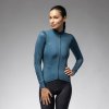 ALÉ Cyklistický dres s dlhým rukávom zimný - PR-E FOLLOW ME 2.0 LADY - modrá S ALÉ Cyklistický dres s dlhým rukávom zimný - PR-E FOLLOW ME 2.0 LADY - modrá S