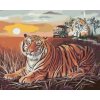 ZUTY Maľovanie podľa čísel - TIGER A ZÁPAD SLNKA NA SAVANE (D. RUSTY RUST) Rámovanie: vypnuté plátno na rám, Rozmer: 80x100 cm ZUTY Maľovanie podľa čísel - TIGER A ZÁPAD SLNKA NA SAVANE (D. RUSTY RUST) Rámovanie: vypnuté plátno na rám, Rozmer: 80x100 cm