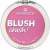 Essence Blush Crush! hodvábne jemná kompaktná lícenka 60 lovely lilac 5 g
