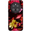 Picasee silikónový čierny obal pre Honor Magic7 Pro 5G - Dark Peonny Picasee silikónový čierny obal pre Honor Magic7 Pro 5G - Dark Peonny