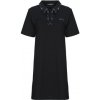 Karl Lagerfeld Krátke šaty BOUCLE MIX POLO DRESS Čierna Karl Lagerfeld Krátke šaty BOUCLE MIX POLO DRESS Čierna
