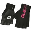 Letné cyklistické rukavice Alé Sunselect Crono Glove čierne/ružové XS Letné cyklistické rukavice Alé Sunselect Crono Glove čierne/ružové XS