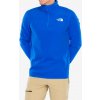 Flísová mikina The North Face 100 Glacier 1/4 Zip - hero blue Flísová mikina The North Face 100 Glacier 1/4 Zip - hero blue