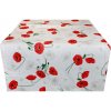 Mondo Italia Behúň na stôl červené divé maky 50x150 cm Červená 50x150 cm Mondo Italia Behúň na stôl červené divé maky 50x150 cm Červená 50x150 cm