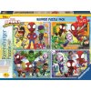 RAVENSBURGER Puzzle Spidey a jeho úžasní priatelia 4x42 dielikov RAVENSBURGER Puzzle Spidey a jeho úžasní priatelia 4x42 dielikov
