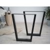 Treesome Robustní Lichoběžníková Industrial Podnož Stolová Noha 2ks Černá Rozměr: Š 60 x V 72 cm Treesome Robustní Lichoběžníková Industrial Podnož Stolová Noha 2ks Černá Rozměr: Š 60 x V 72 cm